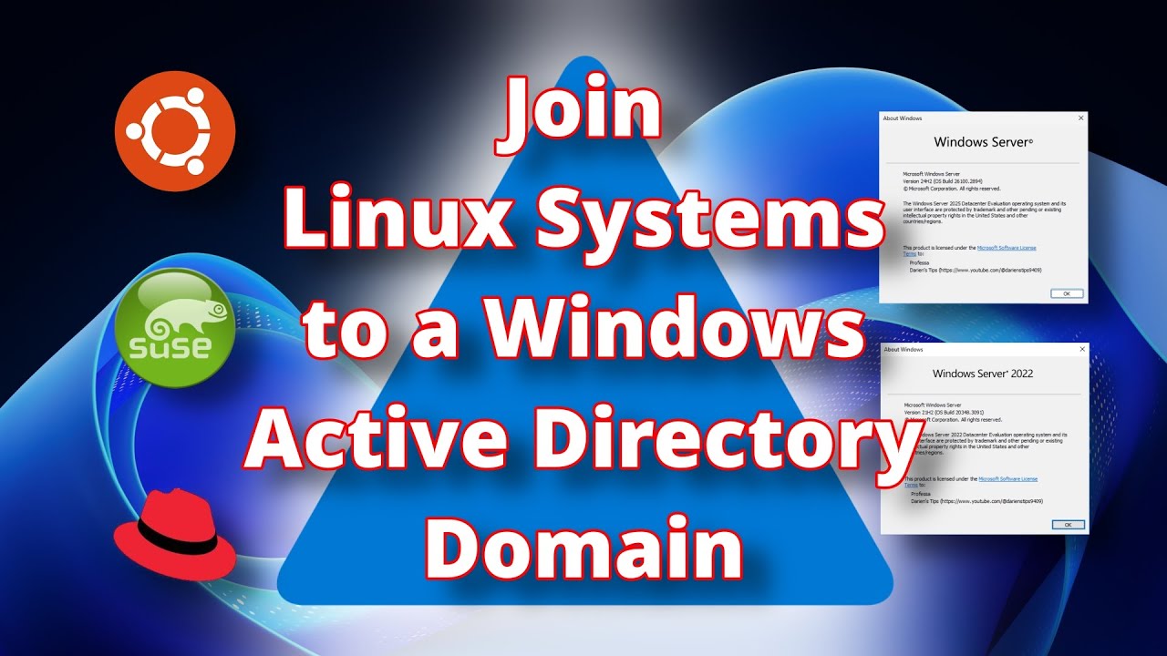 Join Linux Systems to Windows AD Domain 🖥️