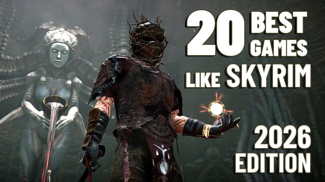 20 Top 20 Open World RPGs Like Skyrim in 2026 🎮