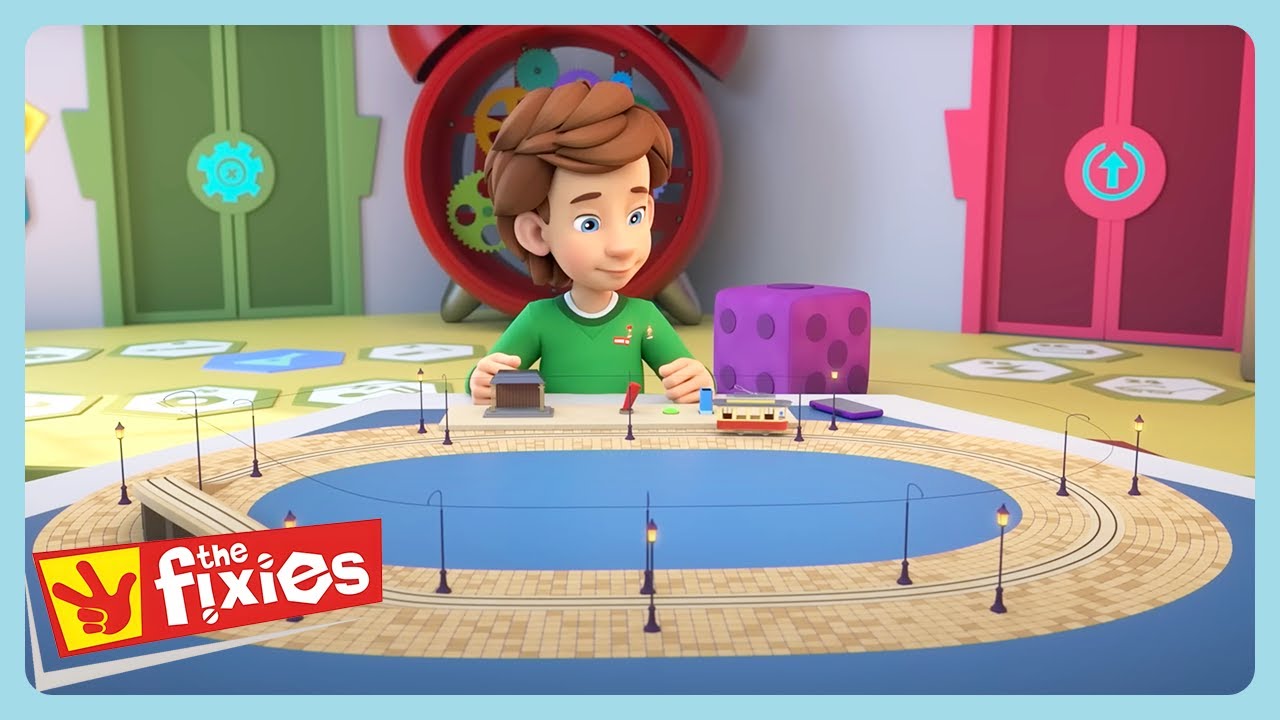 The Fixies - The Tram | WildBrain Happy | Cartoons for Kids