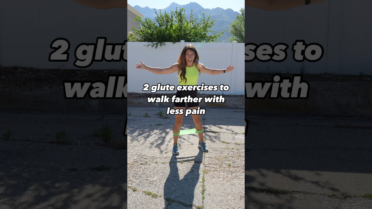 2 Glute Exercises to Walk Farther & Pain-Free πΆββοΈ
