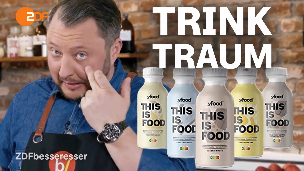 Magere Mahlzeit: Sebastian zeigt yfood aus Milch 🥛