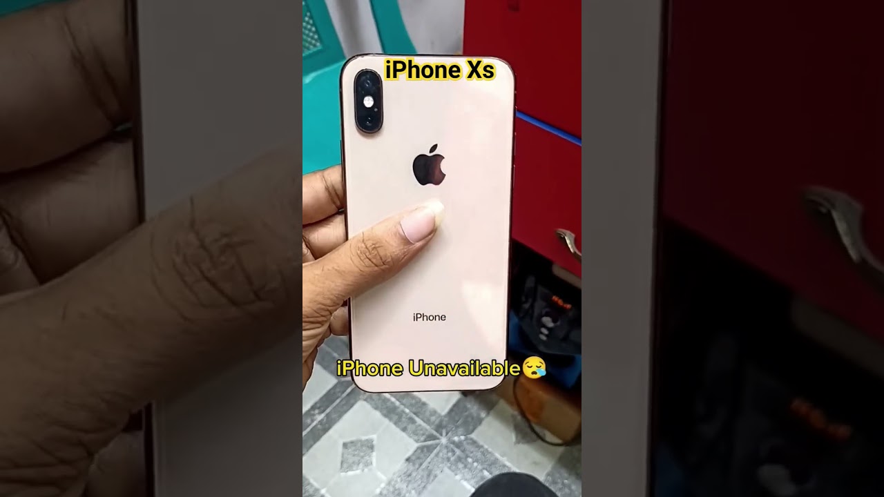 Fix iPhone XS Unavailable Issue 🔧