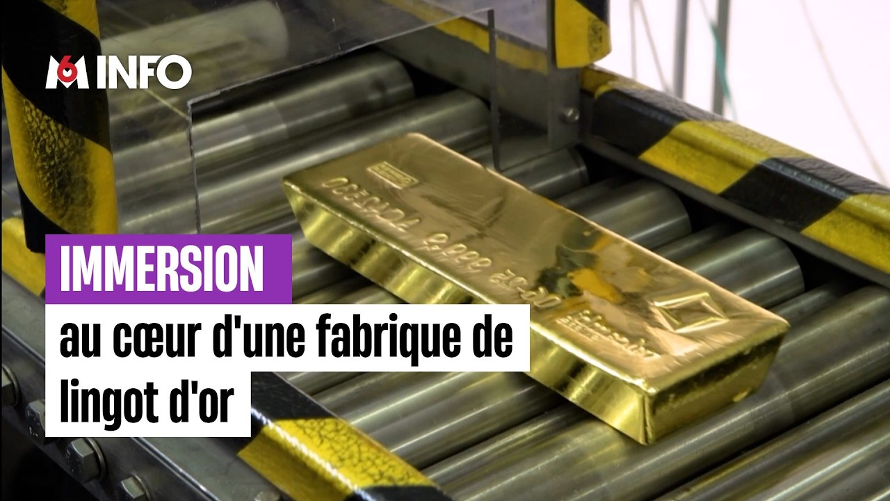 Immersion dans la fabrication des lingots d’or 🇨🇭