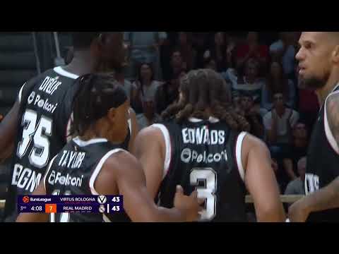 Euroleague, Round 1 Highlights Virtus Bologna-Real Madrid