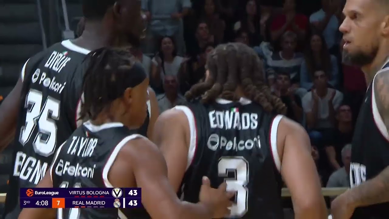 Euroleague Round 1 Highlights: Virtus Bologna vs. Real Madrid