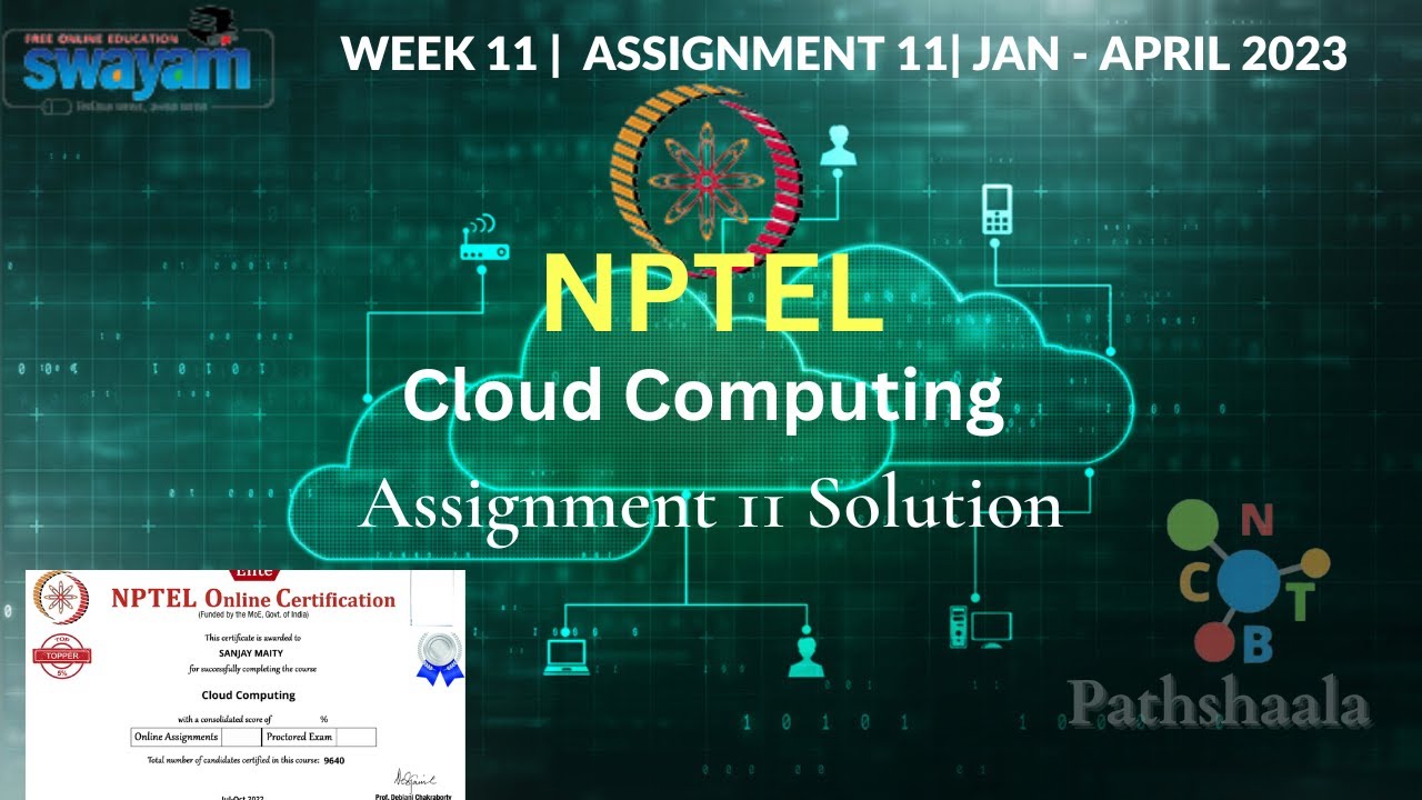 Cloud Computing Week 11 NPTEL Solution 🌐