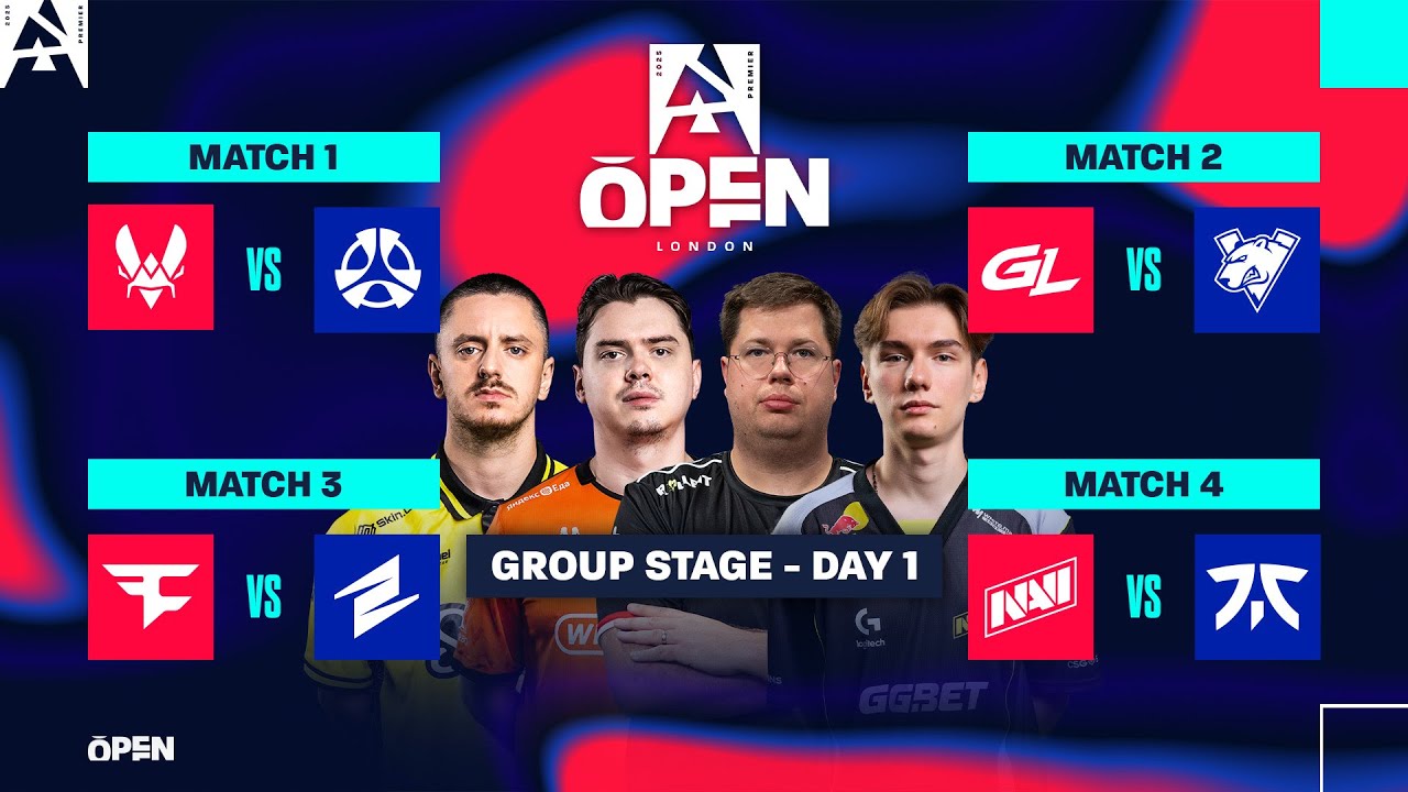 BLAST Premier Open London Day 1 Highlights 🎮