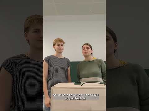 Spieltheorie — Alles „nur“ ein Spiel? (TUForMath Schulprogramm mit Leah und Lena)