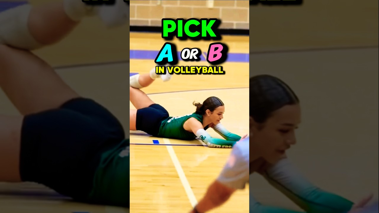 Volleyball Butt Dig Challenge: Who Did It Better? 🏐