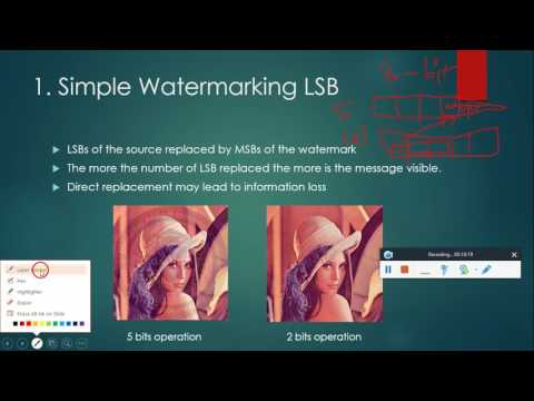IT 468: Digital watermarking using DNA computing
