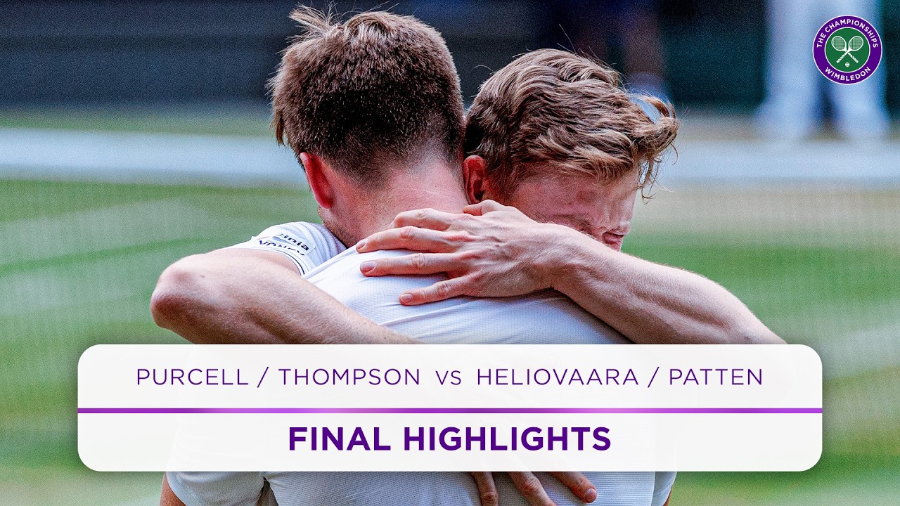 Epic Comeback from Match Point! 🤯 | Purcell/Thompson vs. Heliovaara/Patten | Wimbledon Highlights