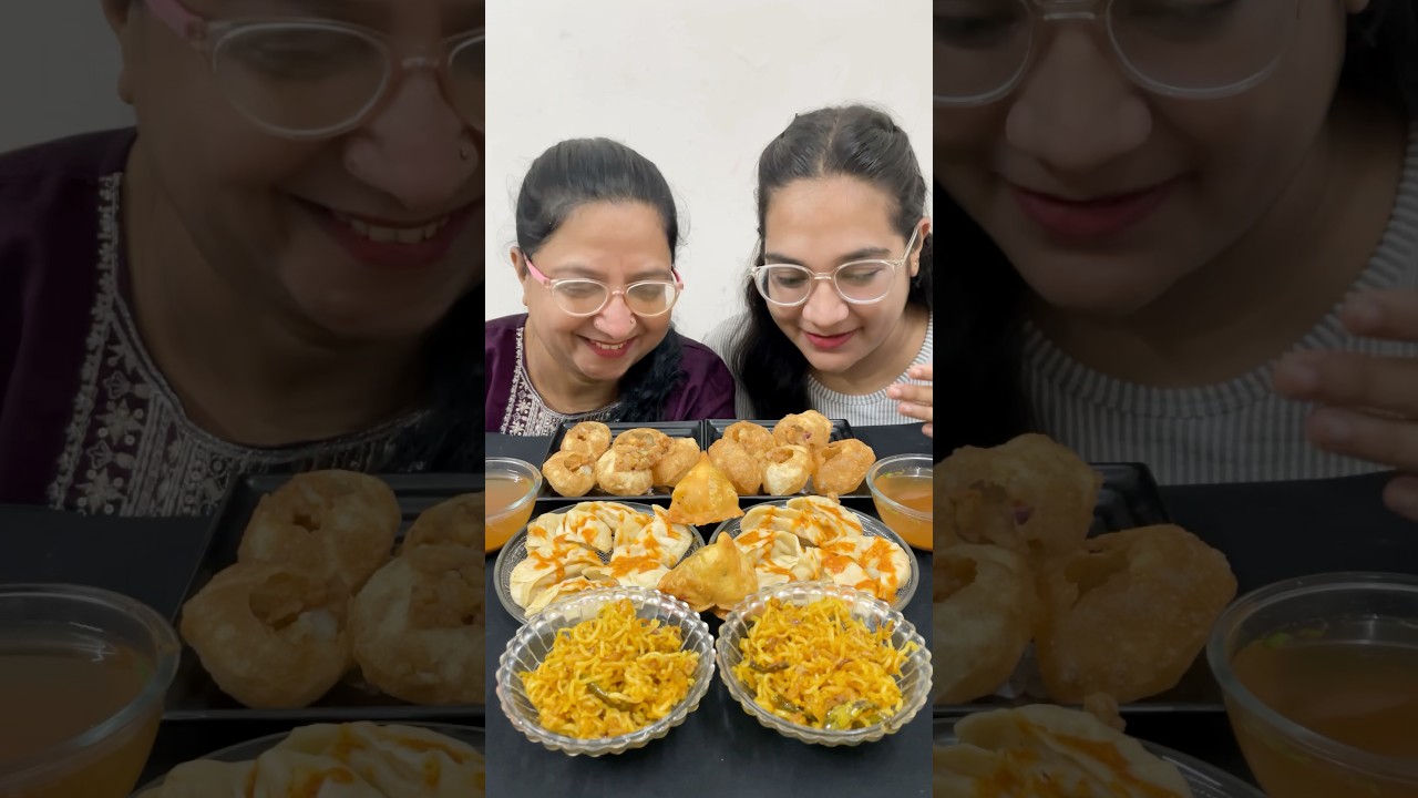 Epic Food Challenge: Pani Puri, Momos & More! 🍽️