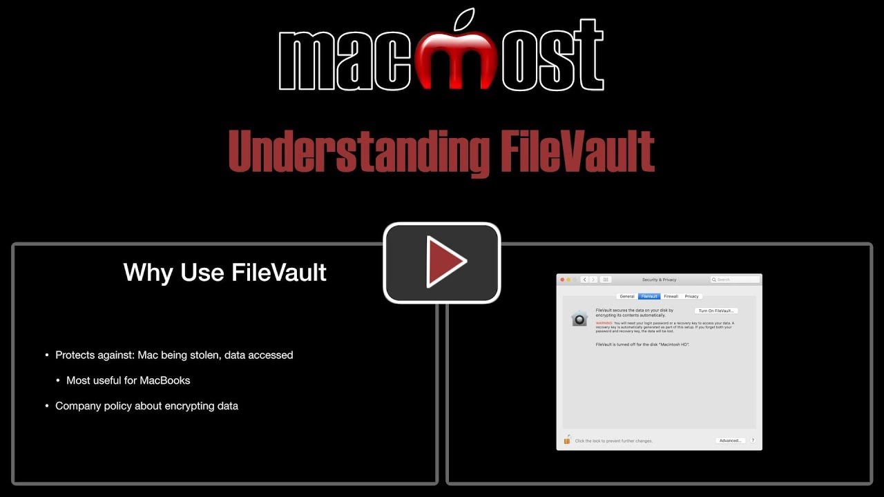 FileVault on Mac: Full-Disk Encryption 🔒