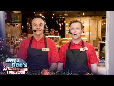Ant & Dec Open the Takeaway Drive Thru | Saturday Night Takeaway