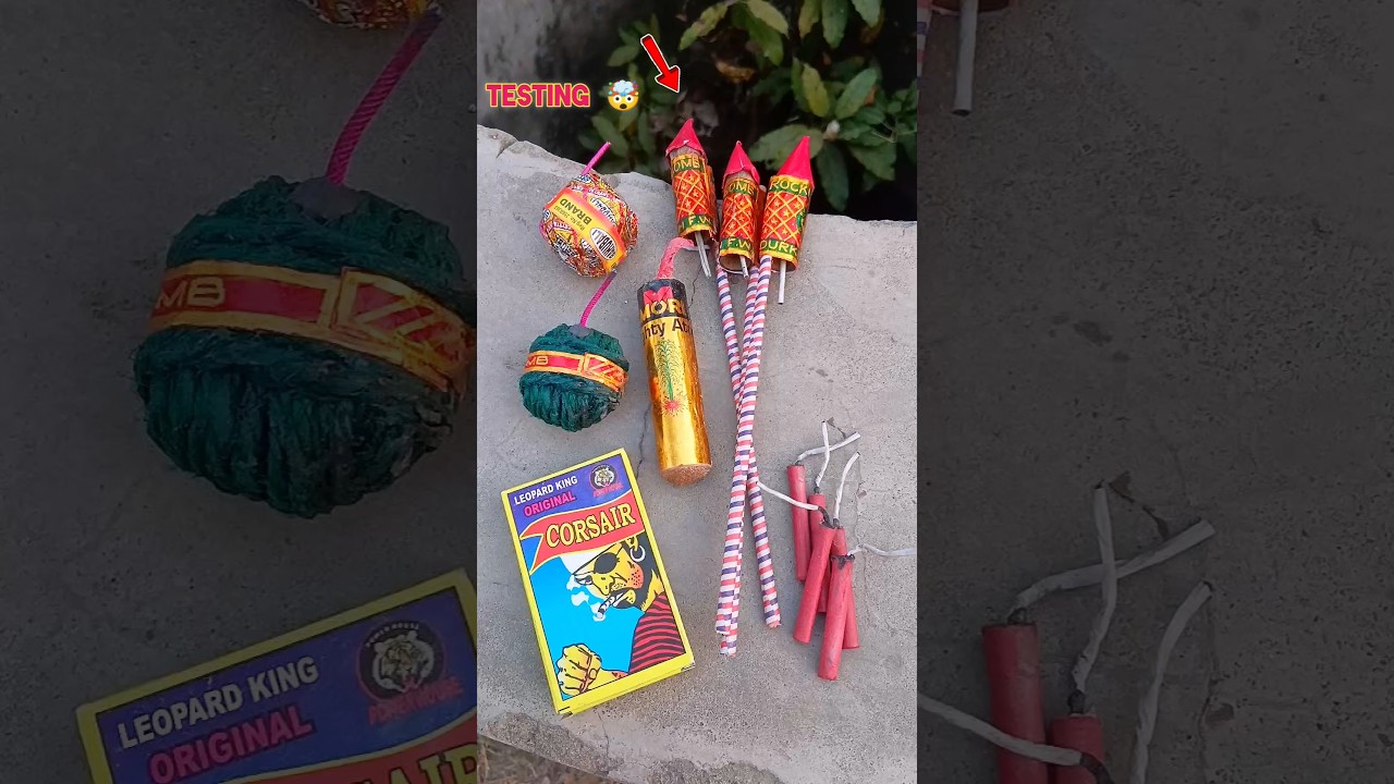 Diwali Crackers Test: Ganga Yamuna & More 🎆
