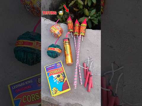 Different Types of Diwali Crackers Stash Testing~ Ganga Yamuna + Sutli Bomb + Bahubali Bomb + Rocket