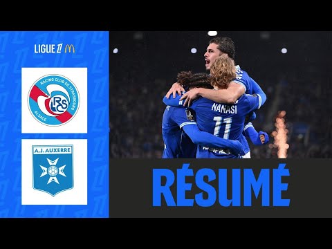 Panichelli MARQUE ENCORE, Strasbourg DÉROULE face à Auxerre | 10ème journée - Ligue 1 McDonald's
