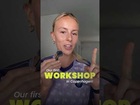 OUR FIRST WORKSHOP with Mia Blichfeldt! 💜