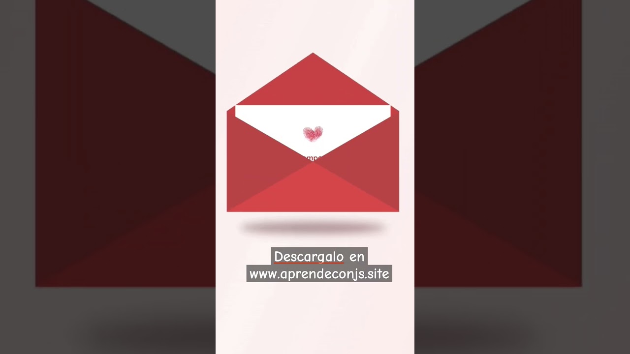 Carta Animada con HTML, CSS y JS 💖 | Proyecto 2025