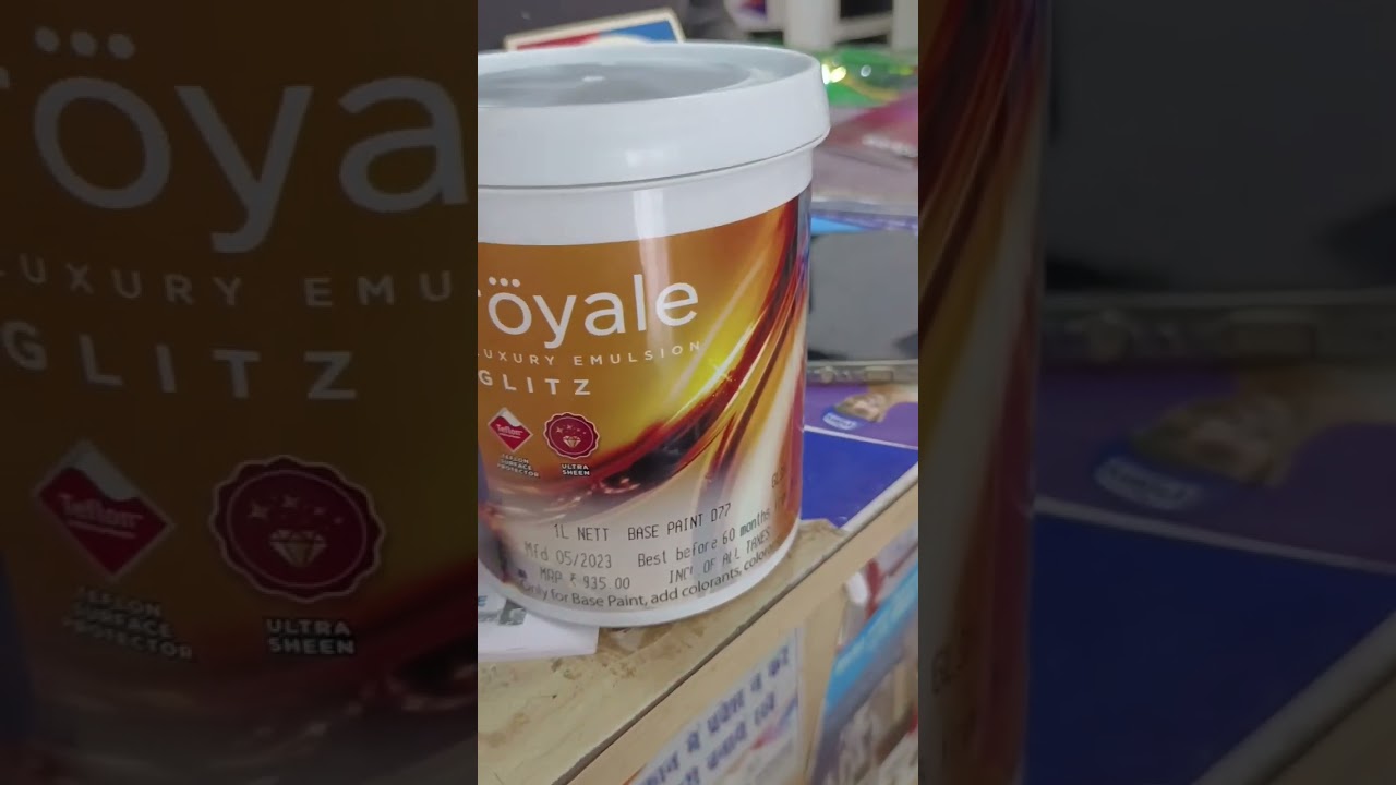 Asian Paints Royal Luxury Emulsion Glitz Review ✨
