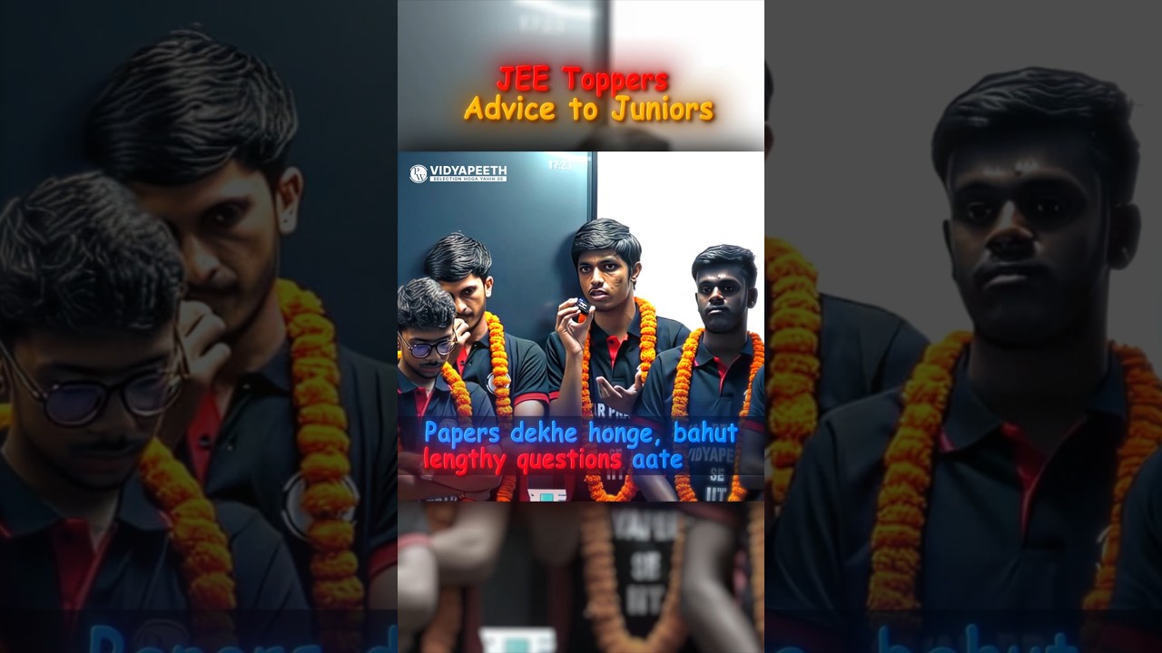 JEE Mains Maths Tips from Topper 🧠