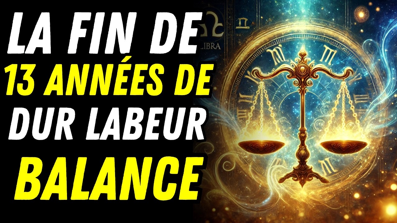 Prédiction de Nostradamus: Balance 2025 ! Vous Aurez tout L'argent, l'amour et le Succès Arrivent