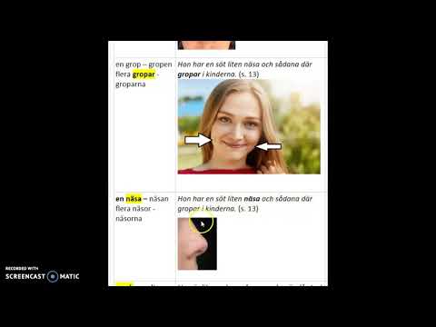 Poeten i glasburen, ordlista kapitel 2