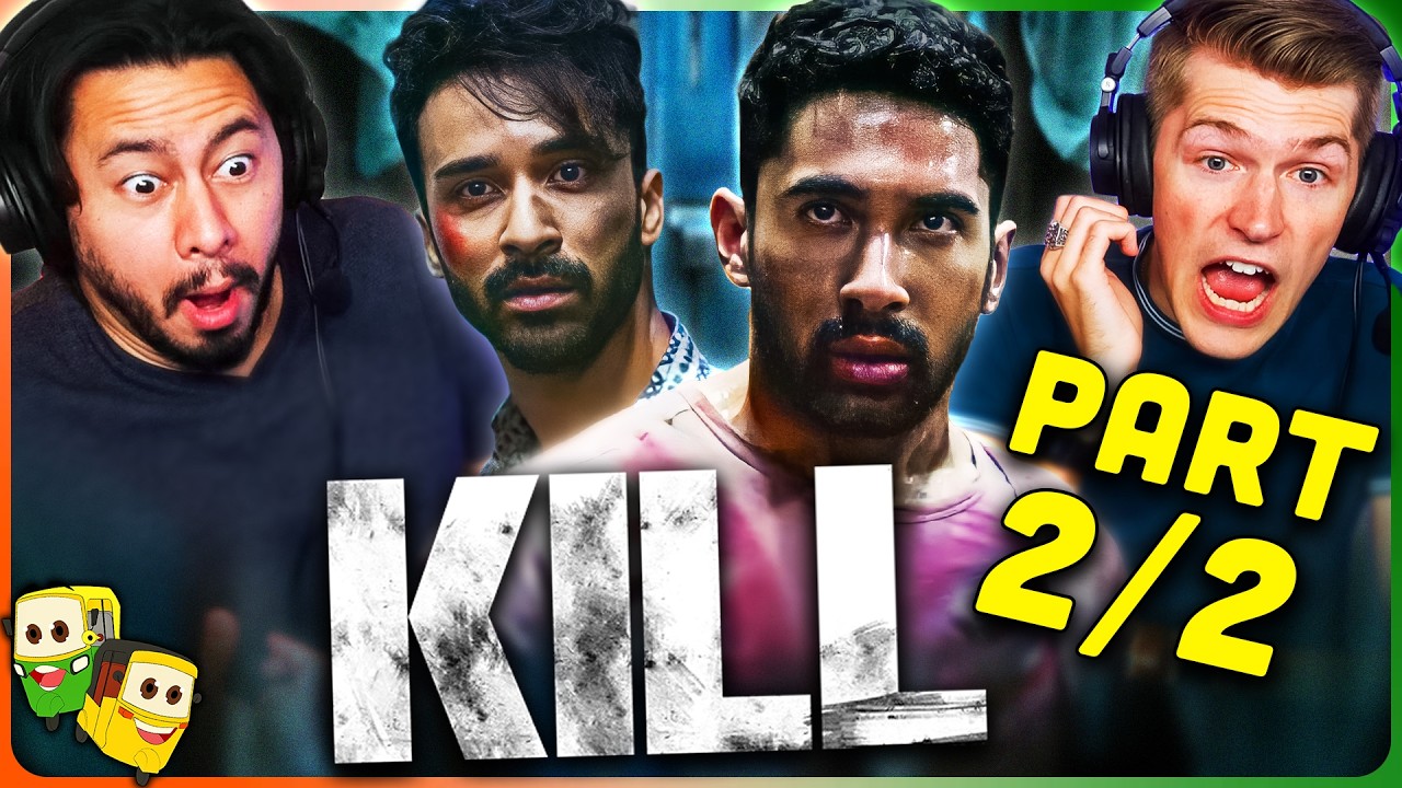 KILL Movie Reaction Part 2: Lakshya & More 🎬
