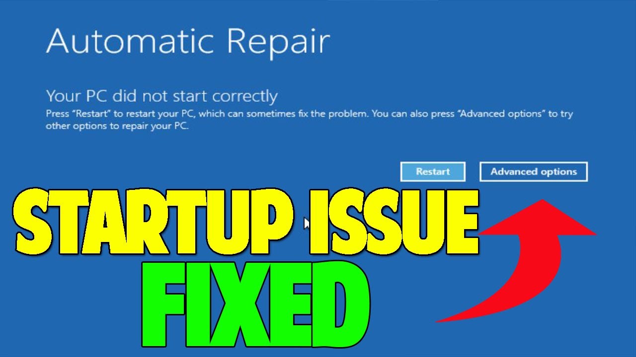 Fix Automatic Repair Loop & Startup Issues in Windows 10: 5 Easy Methods π§