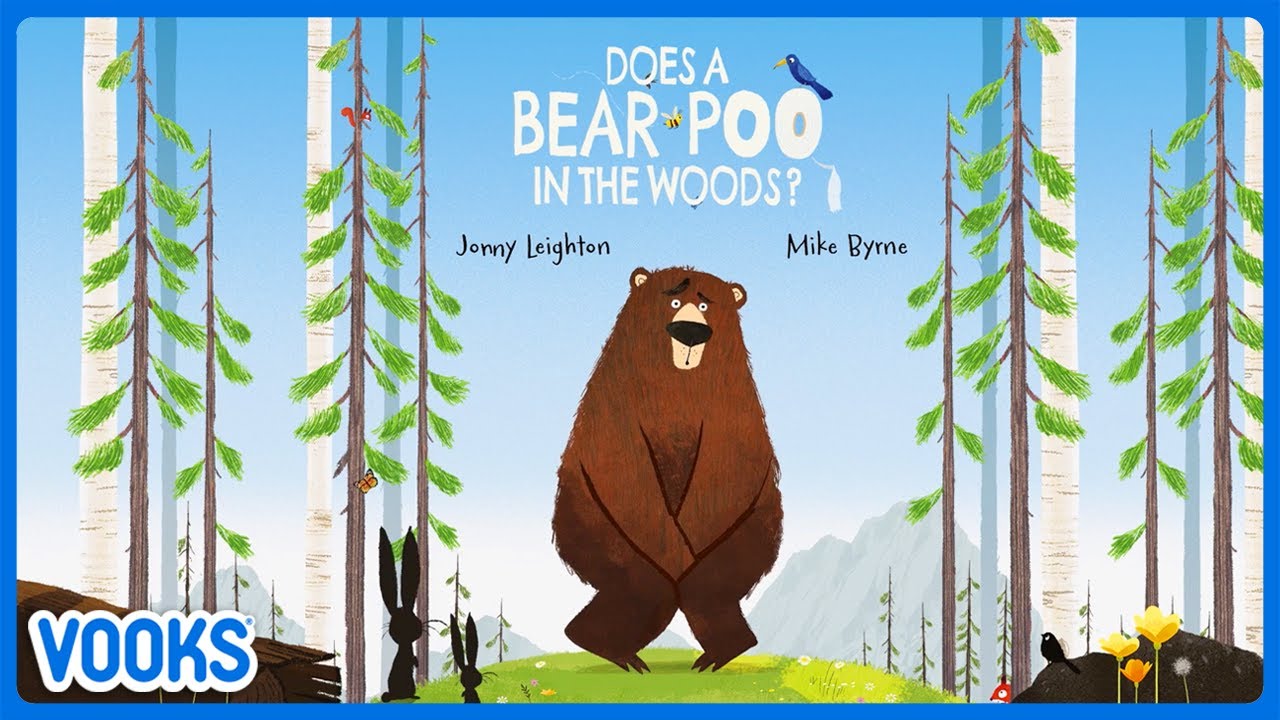 Does a Bear Poop in the Woods? 🐻 | Kids Read-Aloud