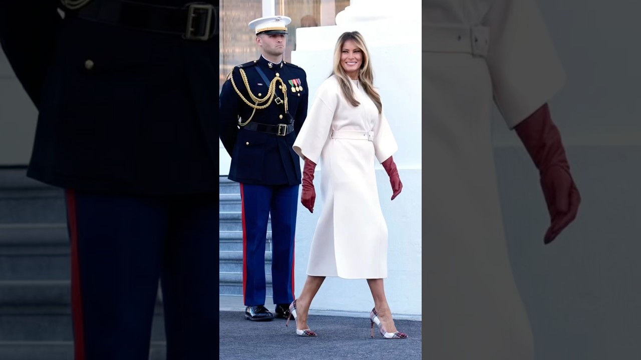 Melania Trump Rocks Christmas Fashion 🎄