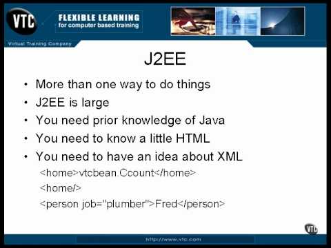 J2EE Introduction: Course Overview