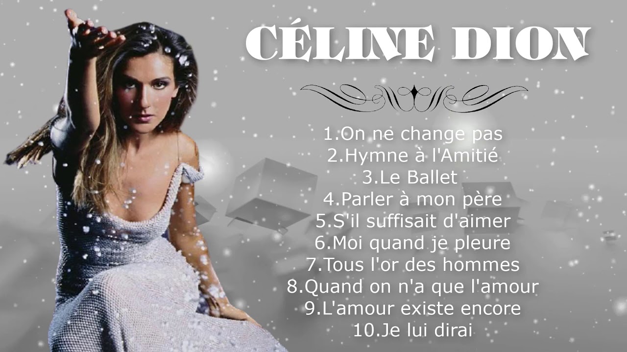 Celine Dio : Top Chansons Françaises des Années 90 🎶