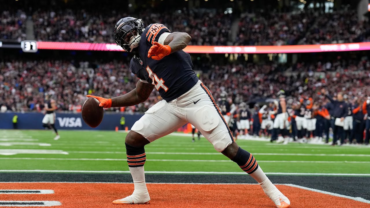 D'Andre Swift's Top Plays from 119-Yard Performance in London 🏈 | Week 6 Highlights