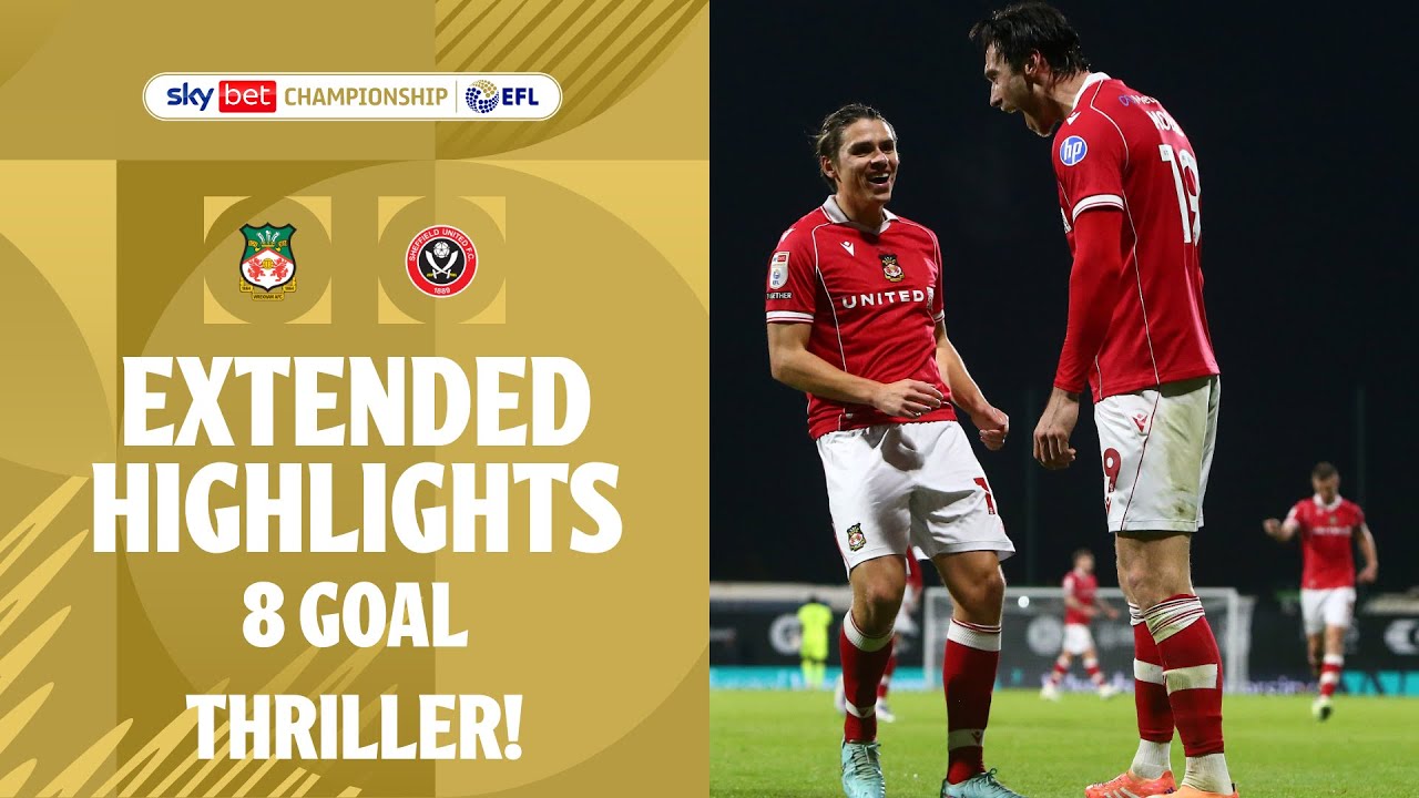 8-Goal Thriller! Wrexham vs Sheffield United Highlights ⚽