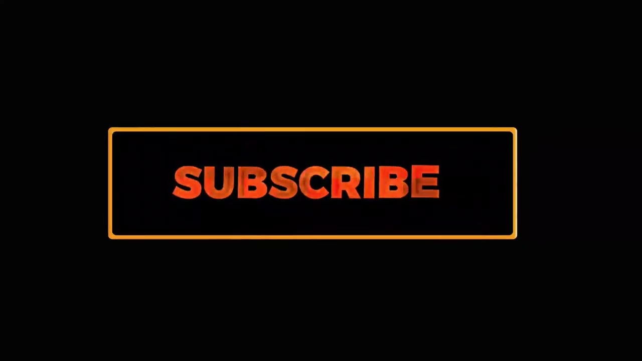Subscribe Button with Green & Black Screen Effects