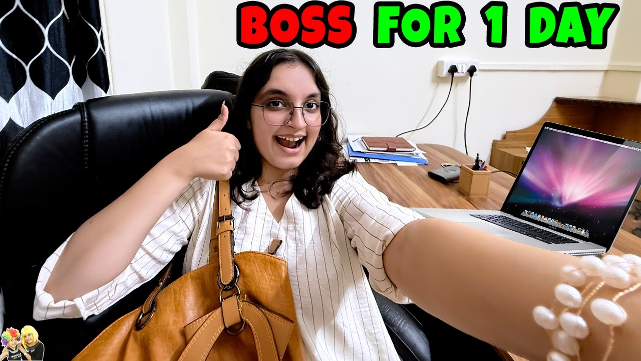 Experience a Day as a Boss with Pihu! | Aayu and Pihu Show 🎬
