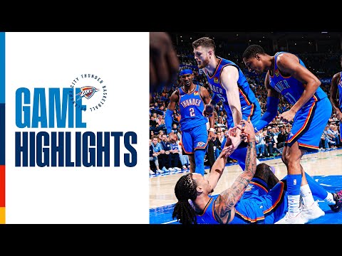 OKC Thunder vs New Orleans Pelicans | Game Highlights | November 2, 2025