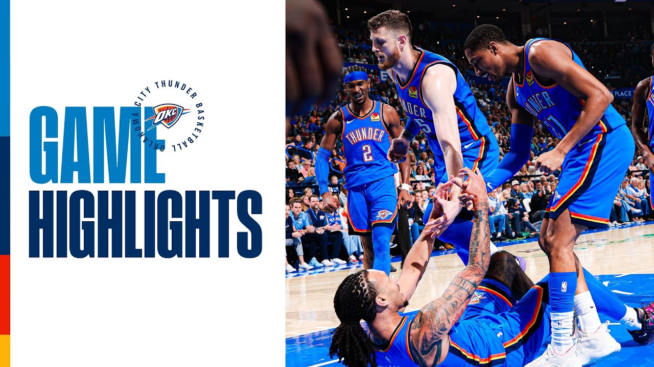 OKC Thunder Dominates Pelicans 137-106 | Game Highlights (Nov 2, 2025) 🏀