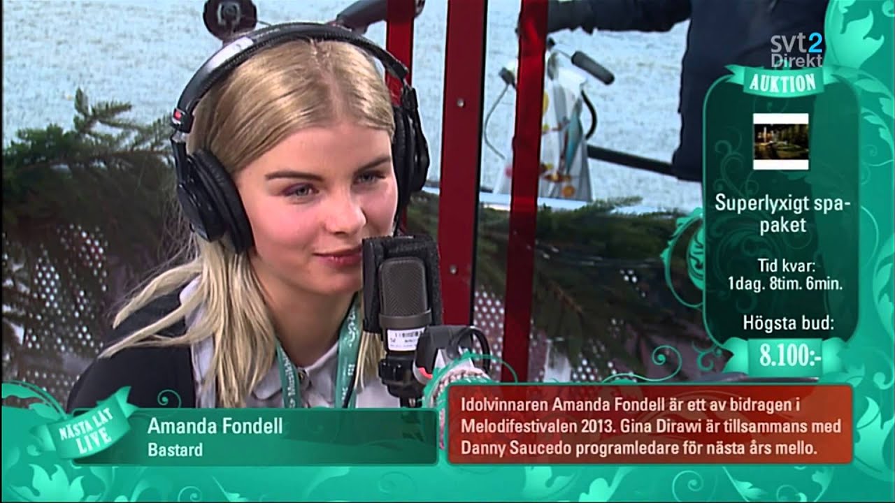 Amanda Fondell Performs Live from Glasburen at Musikhjälpen 2012 🎤