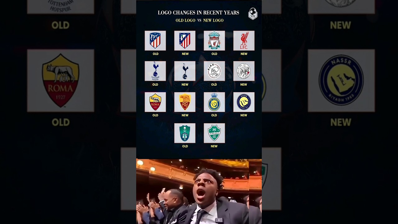 New Football Logos 2025: Old vs Updated 🔥