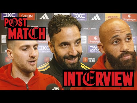 Mbeumo, Dalot and Amorim React To Brighton WIN! ๐