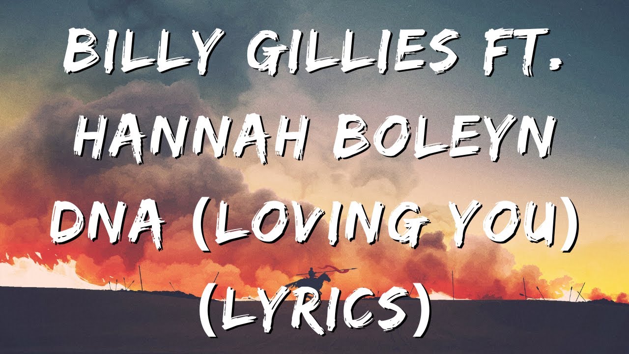 Billy Gillies & Hannah Boleyn - DNA (Loving You) 🎶