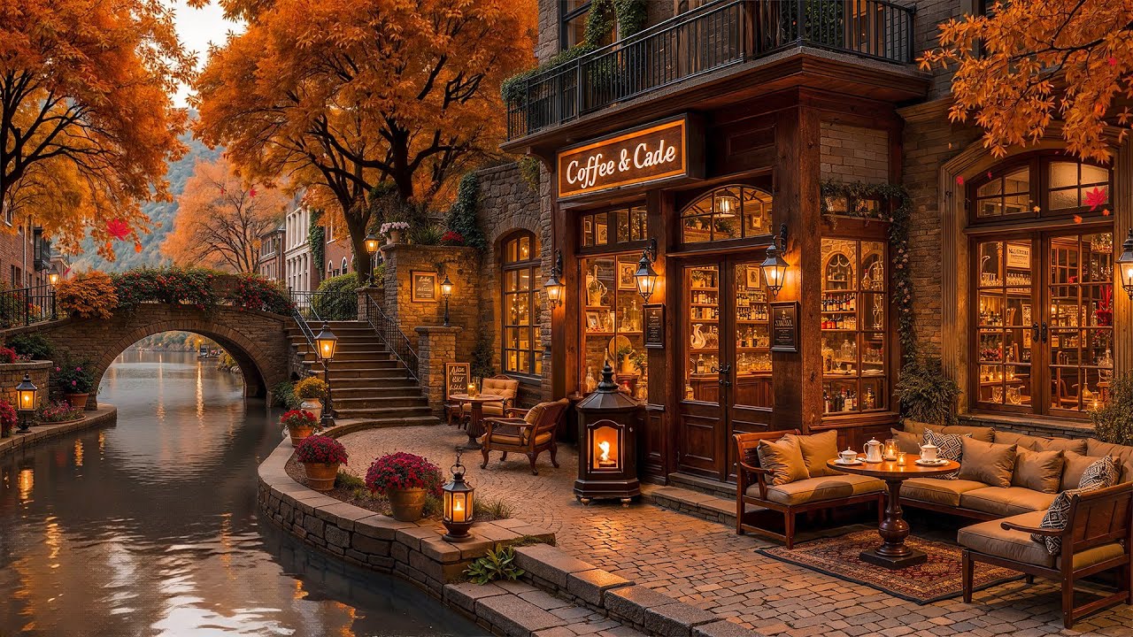 Relaxing October Morning with Soft Jazz ☕