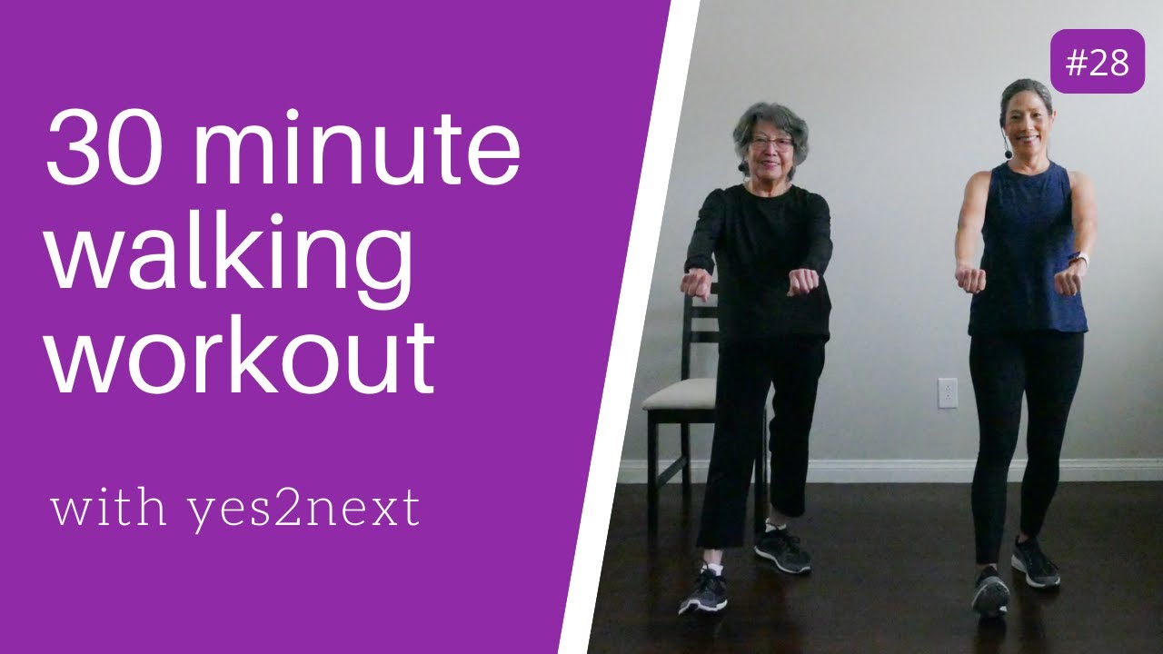 30-Minute Walking Workout for Seniors and Beginners