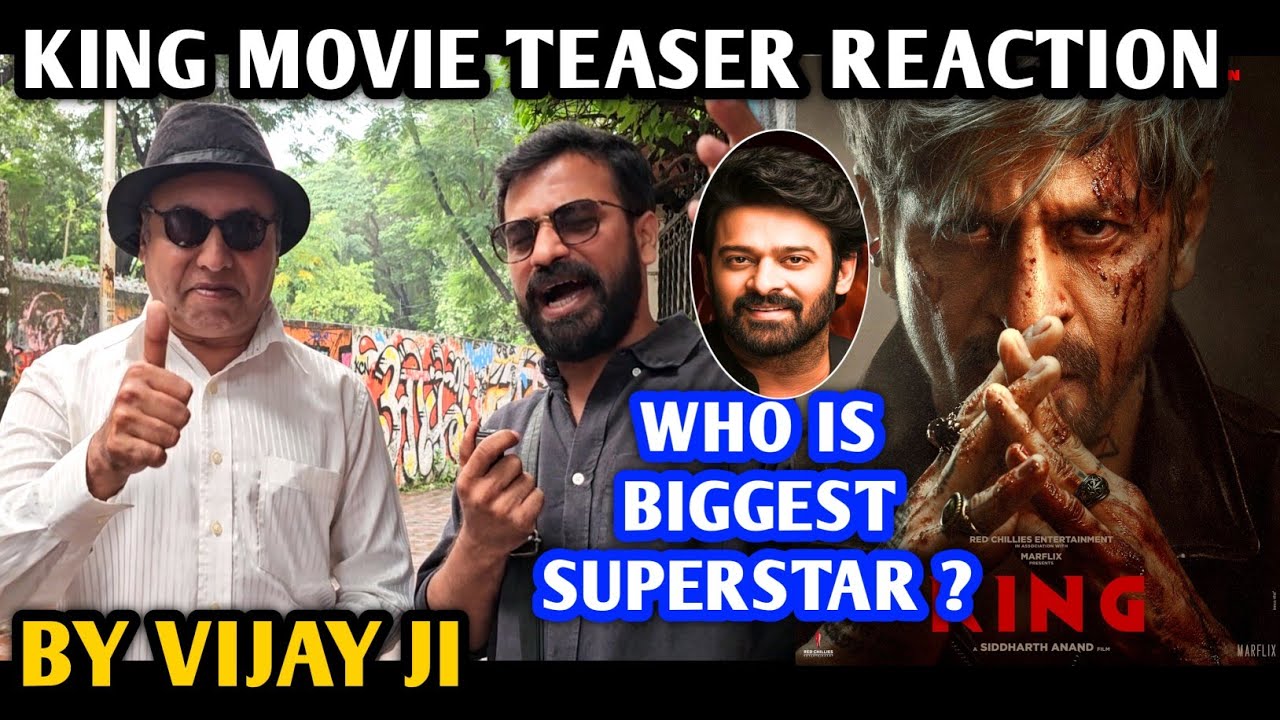 Epic Reaction to King Movie Teaser by Vijay Ji 🎬 | Celebrating Shah Rukh Khan's Birthday!
