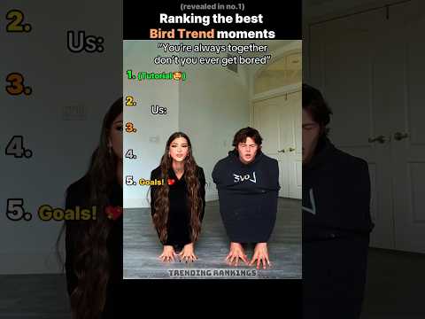 (TUTORIAL) Ranking the FUNNIEST Bird Trend Moments! part 3😂 #shorts #birdtrend #tiktok #tutorial