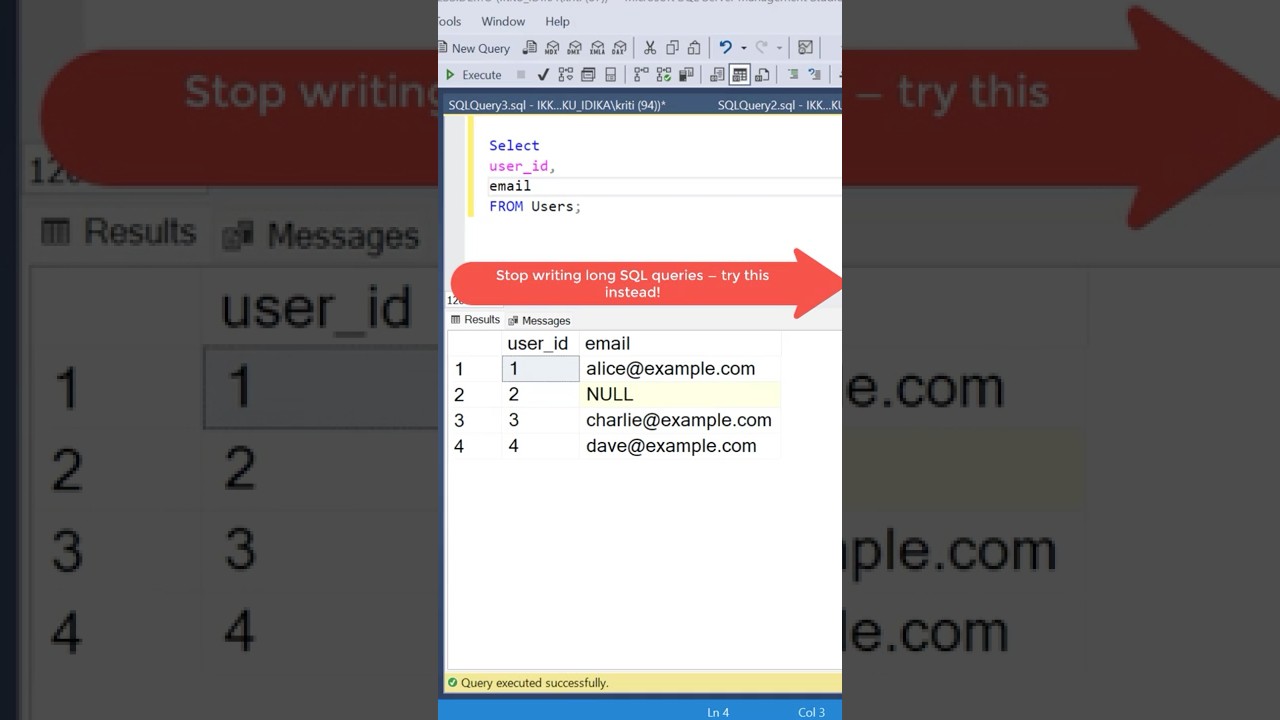 SQL Tricks: Write Smarter, Shorter Queries 🚀