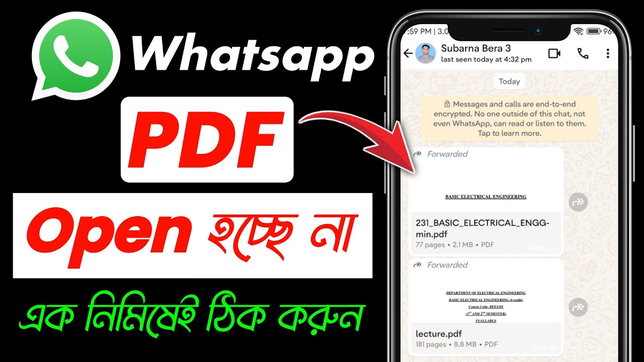 Troubleshooting WhatsApp PDF Not Opening on Mobile Devices