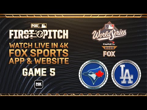 Blue Jays at Dodgers | World Series Game 5 #FirstPitch | MLB on FOX